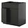 METOD, base cabinet f sink w 2 doors/front