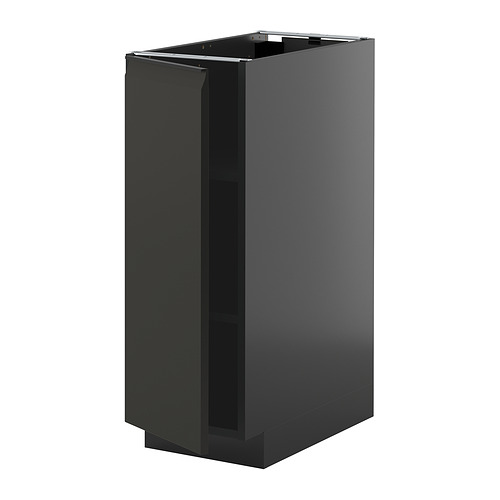 METOD base cabinet with shelves