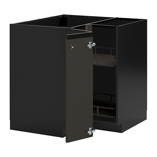 METOD corner base cabinet with carousel