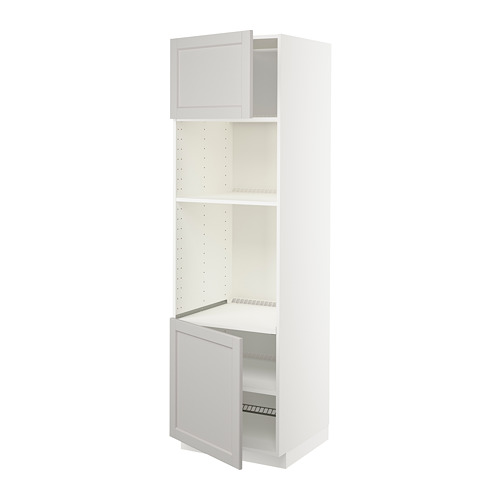 METOD hi cb f oven/micro w 2 drs/shelves