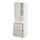 METOD/MAXIMERA, hi cab f micro w door/2 drawers