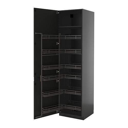 METOD high cabinet with pull-out larder