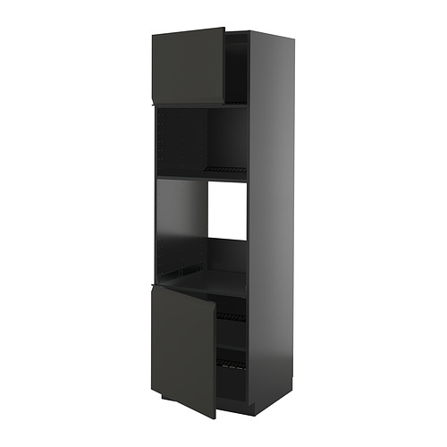 METOD hi cb f oven/micro w 2 drs/shelves