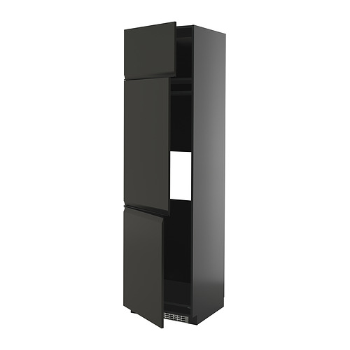 METOD high cab f fridge/freezer w 3 doors