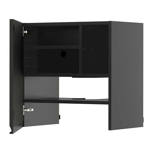 METOD wall cb f extr hood w shlf/door