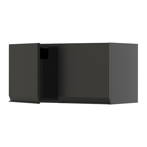 METOD wall cabinet with 2 doors