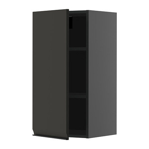 METOD wall cabinet with shelves