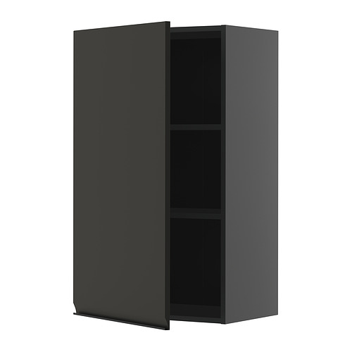 METOD wall cabinet with shelves