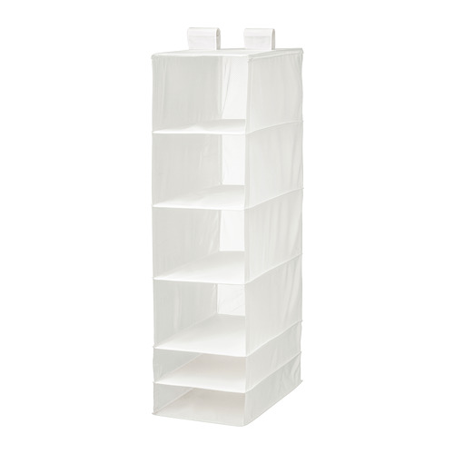 SKUBB, storage with 6 compartments