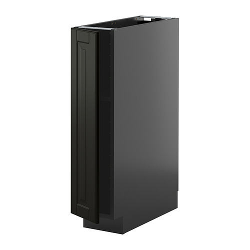 METOD base cabinet with shelves