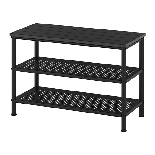 PINNIG, bench with shoe storage