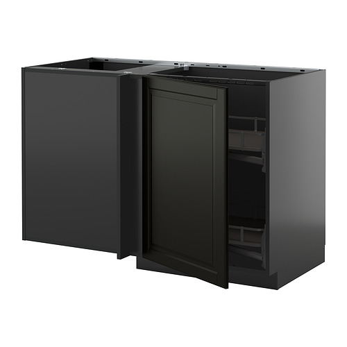 METOD corner base cab w pull-out fitting
