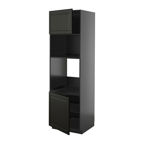 METOD hi cb f oven/micro w 2 drs/shelves