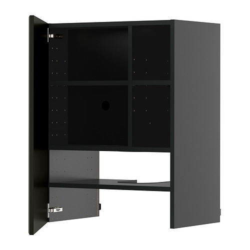 METOD wall cb f extr hood w shlf/door