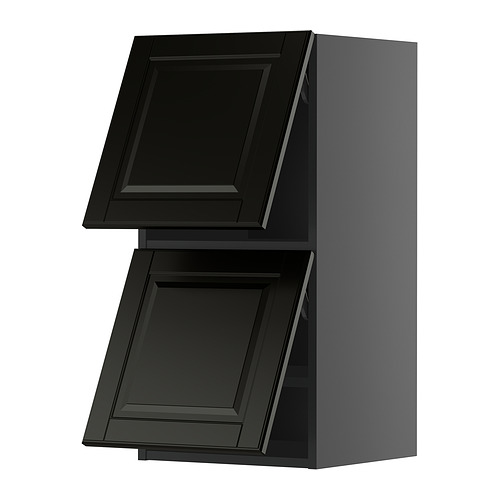 METOD wall cabinet horizontal w 2 doors