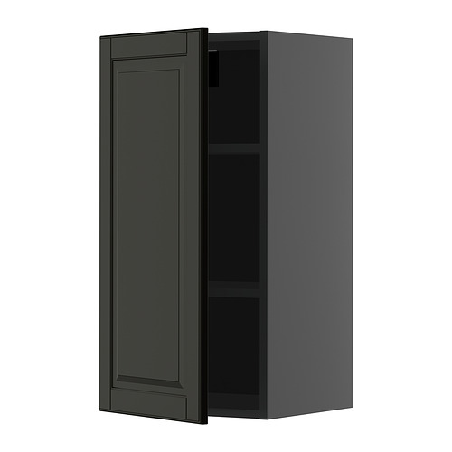 METOD wall cabinet with shelves