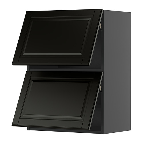METOD wall cabinet horizontal w 2 doors