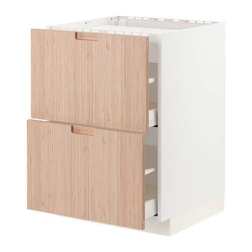 METOD/MAXIMERA, base cab f hob/2 fronts/2 drawers