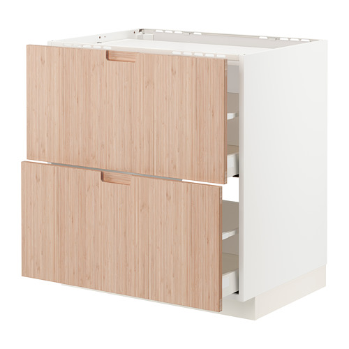 METOD/MAXIMERA, base cab f hob/2 fronts/2 drawers