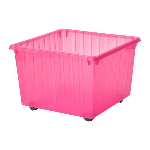 VESSLA storage crate with castors