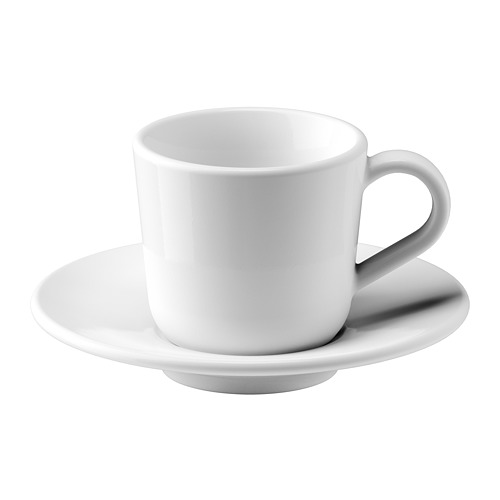 IKEA 365+, espresso cup and saucer