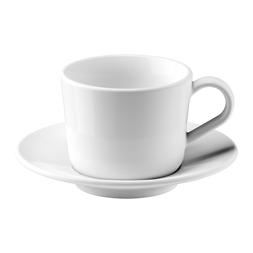 IKEA 365+ cup with saucer