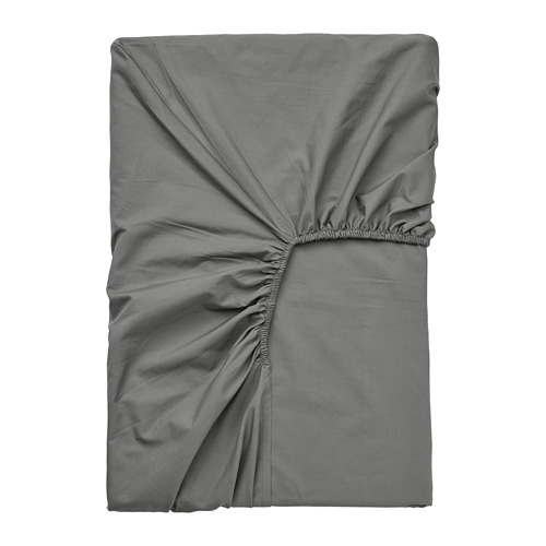ULLVIDE fitted sheet for mattress pad