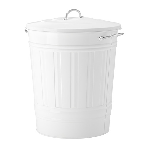 KNODD, bin with lid
