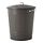 KNODD, bin with lid