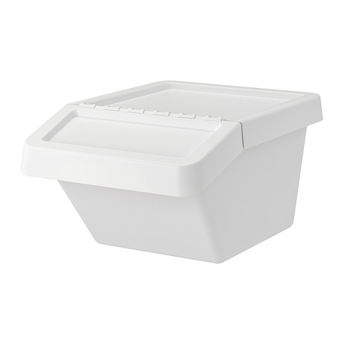 SORTERA, waste sorting bin with lid