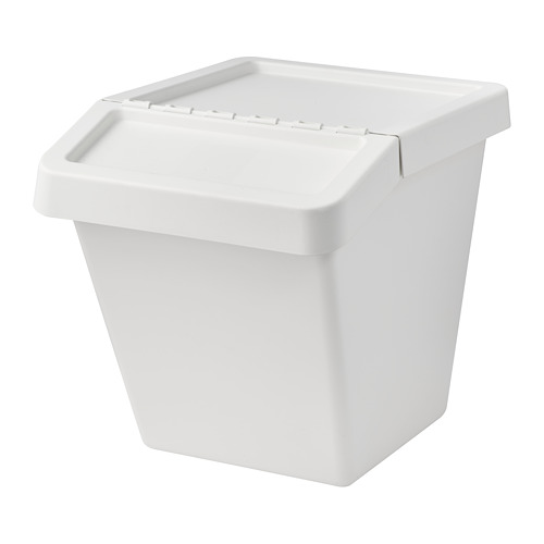 SORTERA, waste sorting bin with lid