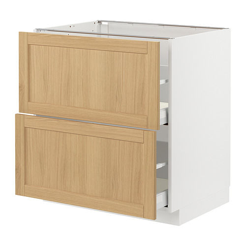 METOD/MAXIMERA base cb 2 fronts/2 high drawers