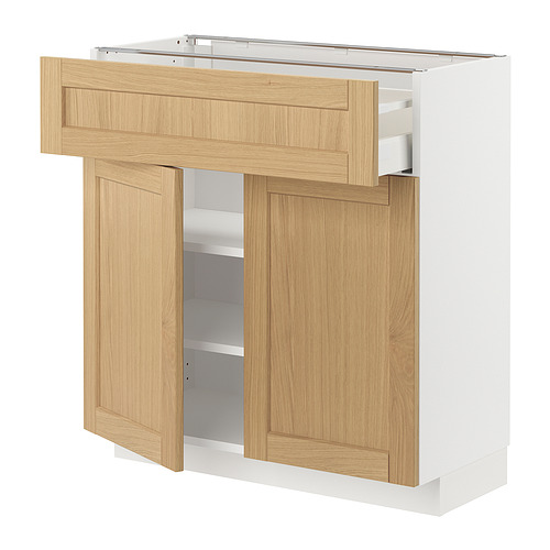 METOD/MAXIMERA base cabinet with drawer/2 doors