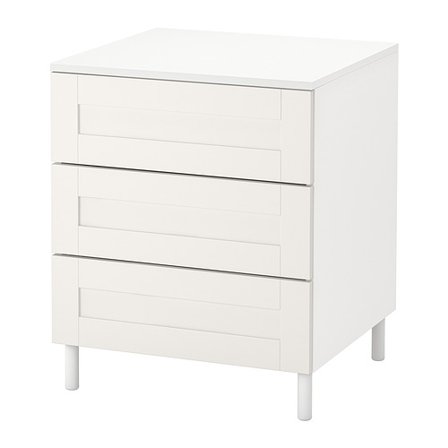 PLATSA, chest of 3 drawers