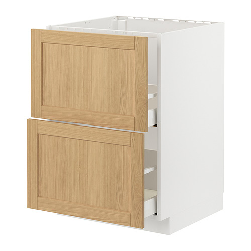 METOD/MAXIMERA base cab f sink+2 fronts/2 drawers