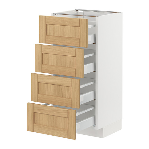 METOD/MAXIMERA base cab 4 frnts/4 drawers