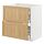 METOD/MAXIMERA, base cab f hob/2 fronts/3 drawers