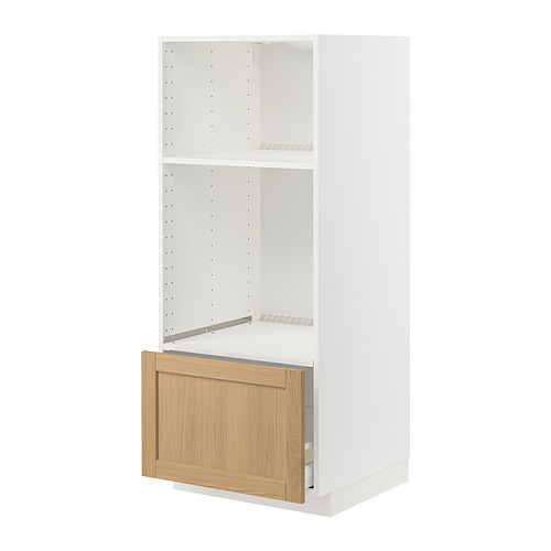 METOD/MAXIMERA high cab for oven/micro w drawer