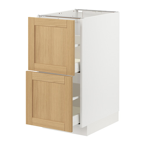 METOD/MAXIMERA base cb 2 fronts/2 high drawers