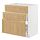 METOD/MAXIMERA, base cab f sink+3 fronts/2 drawers