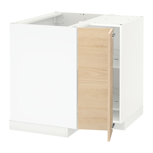 METOD, corner base cabinet with carousel