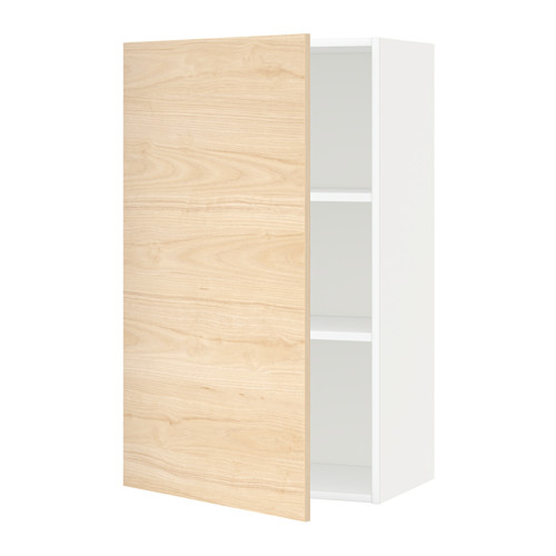 METOD wall cabinet with shelves