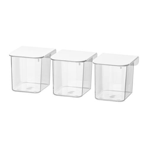 SKÅDIS, container with lid