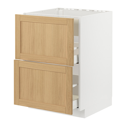 METOD/MAXIMERA base cab f hob/int extractor w drw