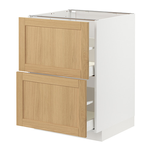 METOD/MAXIMERA base cb 2 fronts/2 high drawers