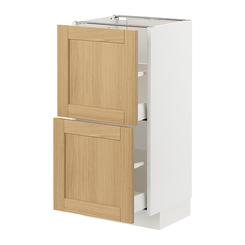 METOD/MAXIMERA base cabinet with 2 drawers