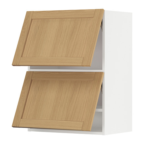 METOD wall cabinet horizontal w 2 doors