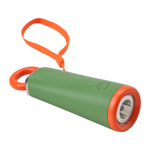 MAJBAGGE, hand-powered LED torch