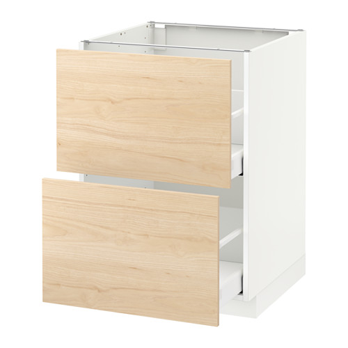 METOD/MAXIMERA base cb 2 fronts/2 high drawers