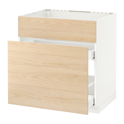 METOD/MAXIMERA base cab f sink+3 fronts/2 drawers